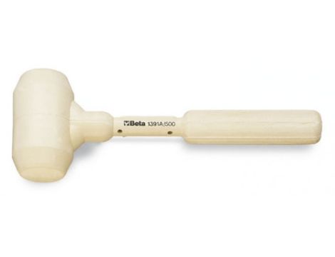 BETA - Młotek dla kafelkarzy pokryty gumą 1000g  - 1391A/1000