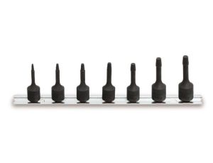 BETA - Zestaw nasadek specjalnych 3/8-1/2'' z końcówką wykrętakową do szpilek 2-10mm 7szt.  - 1429/SB7