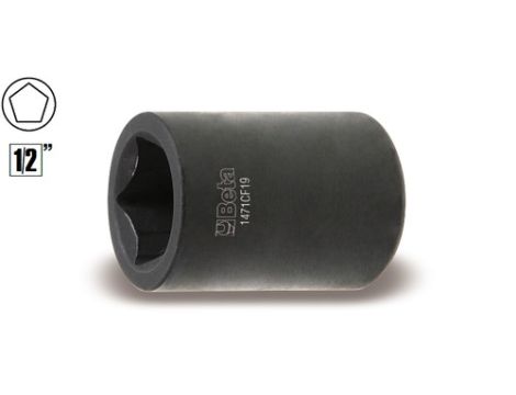 BETA - Nasadka specjalna pięciokątna 1/2'' do zacisków hamulcowych 19mm  - 1471CF/19