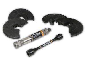 BETA - Ściskacz teleskopowy sprężyn amortyzatorów z czterema łapami i drążkiem skrętnym - 1555/C