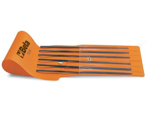 BETA - Komplet pilników igiełkowych z nasypem diamentowym 6 sztuk w pokrowcu - 1720D/B6