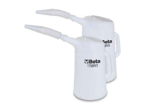 BETA - Pojemnik na płyny z elastyczną końcówką wylewki 1l - 1758R/1