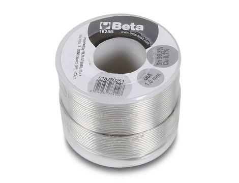 BETA - Cyna w postaci drutu z topnikiem 250g - 1825B