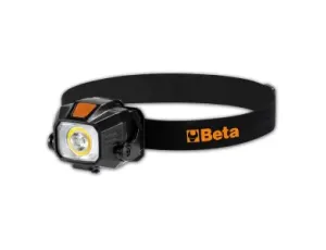 BETA - Latarka czołowa led akumulatorowa z 2 źródłami światła aw - 1836AW