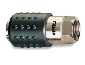 BETA - Gniazdo szybkozłącza uniwersalne kulkowe z mosiądzu niklowanego gwint wew. 1/2’’ - 1917F/1/2