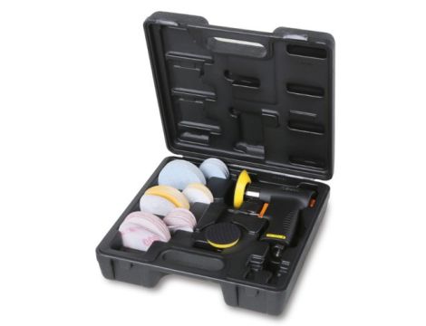 BETA - Polerka pneumatyczna MINI średnica podkładek 50/75mm z akcesoriami CE - 1937/KC