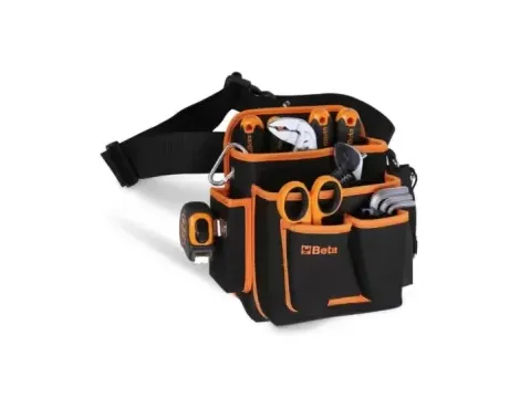 BETA - Kieszenie z nylonu pojedyncze na pasie z zestawem 17 narzędzi do użytku uniwersalnego - 2005PA/U