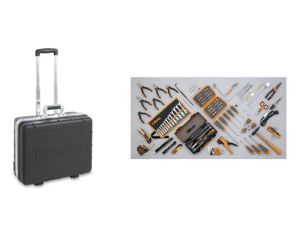 BETA - Walizka z zestawem 98 narzędzi dla elektroników/techników - 2036EL/B
