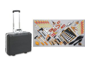 BETA - Walizka z zestawem 64 narzędzi dla elektroników/techników - 2036TET/B