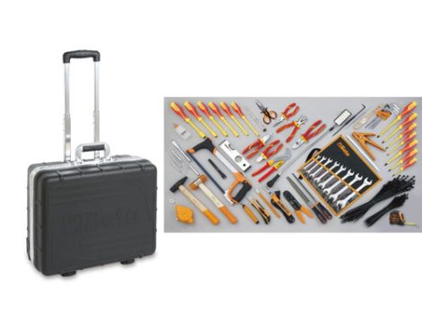 BETA - Walizka z zestawem 64 narzędzi dla elektroników/techników - 2036TET/B