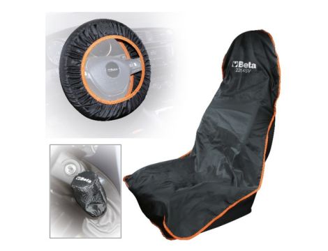 BETA - Zestaw pokrowców na siedzenia i kierownicę - 2254K