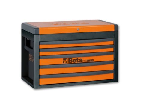 BETA - Skrzynka narzędziowa RSC23 z 5 szufladkami pomarańczowa - 2300/RSC23-O