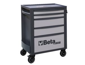 BETA - Wózek narzędziowy RSC24S z 5 szufladkami szary - 2400/RSC24/5-G