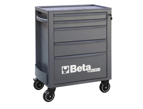 BETA - Wózek narzędziowy RSC24S z 5 szufladkami antracyt - 2400/RSC24/5-A