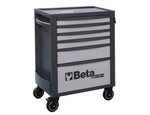 BETA - Wózek narzędziowy RSC24S z 6 szufladkami szary - 2400/RSC24/6-G