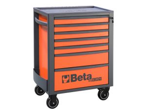 BETA - Wózek narzędziowy RSC24S z 7 szufladkami pomarańczowy - 2400/RSC24/7-FO