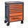 BETA - Wózek narzędziowy RSC24S z 7 szufladkami pomarańczowo-szary - 2400/RSC24/7-O