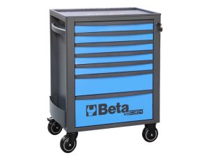 BETA - Wózek narzędziowy RSC24S z 7 szufladkami niebieski - 2400/RSC24/7-B