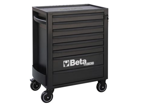 BETA - Wózek narzędziowy RSC24S z 8 szufladkami czarny - 2400/RSC24/8-N