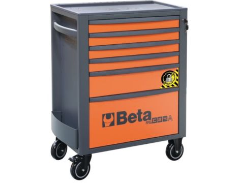 BETA - Wózek narzędziowy RSC24A z 6 szufladkami pomarańczowy - 2400/RSC24A/6-O
