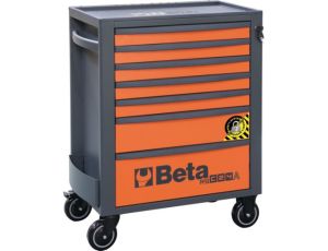 BETA - Wózek narzędziowy RSC24A z 7 szufladkami pomarańczowy - 2400/RSC24A/7-O