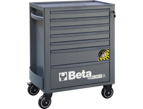 BETA - Wózek narzędziowy RSC24A z 7 szufladkami antracyt - 2400/RSC24A/7-A