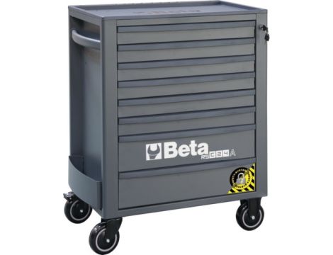 BETA - Wózek narzędziowy RSC24A z 8 szufladkami antracyt - 2400/RSC24A/8-A