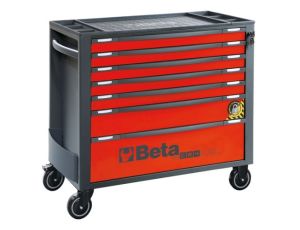 BETA - Wózek narzędziowy RSC24AXL z 7 szufladkami czerwony - 2400/RSC24AXL/7-R
