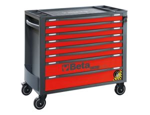 BETA - Wózek narzędziowy RSC24AXL z 8 szufladkami czerwony - 2400/RSC24AXL/8-R