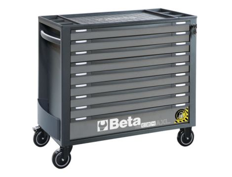 BETA - Wózek narzędziowy RSC24AXL z 9 szufladkami antracyt - 2400/RSC24AXL/9-A