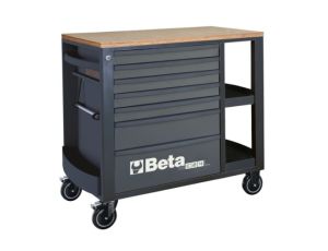 BETA - Wózek narzędziowy RSC24L z 7 szufladkami antracyt - 2400/RSC24L/7-A