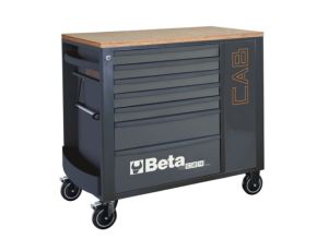 BETA - Wózek narzędziowy RSC24L-CAB z 7 szufladkami antracyt - 2400/RSC24L-CAB/A