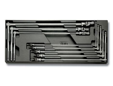 BETA - Zestaw narzędzi we wkładce z tworzywa (8 sztuk) - 2424/T64