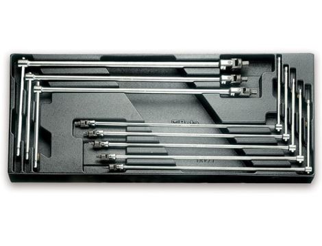 BETA - Komplet kluczy 953 we wkładce z tworzywa (8 sztuk) - 2424/T65