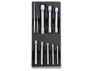 BETA - Komplet kluczy rurowych we wkładce z tworzywa (8 sztuk) - 2424/T73