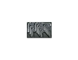 BETA - Komplet kluczy 932 we wkładce z tworzywa (16 sztuk) - 2424/T76