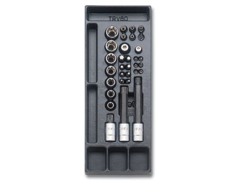 BETA - Zestaw narzędzi we wkładce z tworzywa (32 sztuki) - 2424/T112