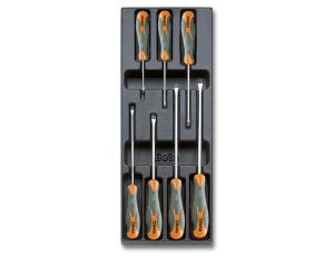 BETA - Komplet wkrętaków 1290 we wkładce z tworzywa (7 sztuk) - 2424/T170