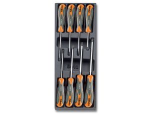BETA - Komplet wkrętaków 1298RTX we wkładce z tworzywa (8 sztuk) - 2424/T177