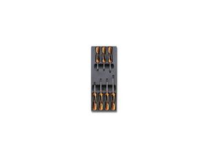 BETA - Komplet wkrętaków 1267TX we wkładce z tworzywa (7 sztuk) - 2424/T205