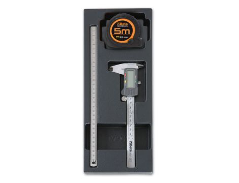 BETA - Zestaw narzędzi we wkładce z tworzywa (3 sztuki) - 2424/T297