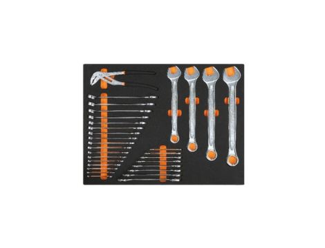 BETA - Zestaw narzędzi 30 sztuk w miękkim wkładzie profilowanym - 2450/MB12