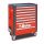 BETA - Wózek narzędziowy C37 z 8 szufladami czerwony - 3700/C37/8-R