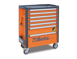 BETA - Wózek narzędziowy C37A z 7 szufladami pomarańczowy - 3700/C37A/7-O