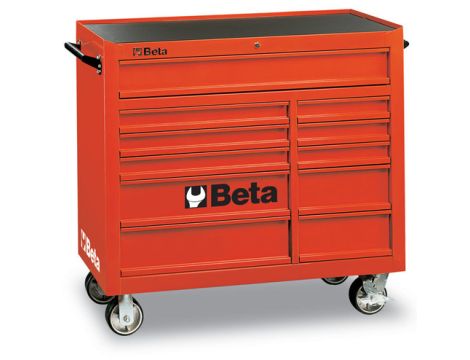 BETA - Wózek narzędziowy C38 czerwony - 3800/C38R