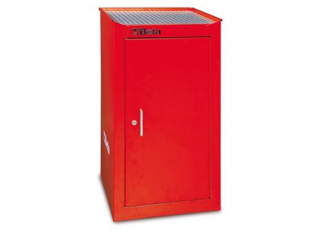 BETA - Skrzynia narzędziowa z półkami do C38 boczna szara - 3800/C38LAG