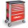 BETA - Wózek narzędziowy C39 aluminium z 6 szufladami czerwony - 3900/C39-6/R