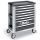 BETA - Wózek narzędziowy C39 aluminium z 8 szufladami szary - 3900/C39-8/G