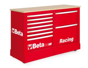 BETA - Wózek narzędziowy C39 typu Racing MD czerwony - 3900/C39MDR