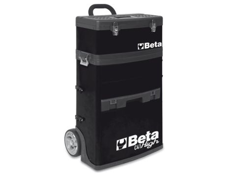 BETA - Wózek narzędziowy C41H dwuczęściowy czarny - 4100/C41HN